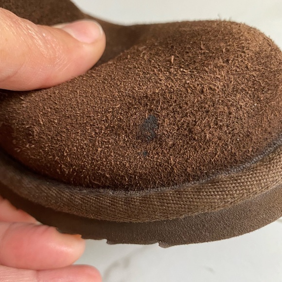 UGG Australia Cargo Suede Leather W/Sheepskin Lined Brown Boots S/N 1968 size 4 - Picture 8 of 16